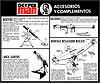 Instrucciones mortero - bazooka - lanza garfios - deslizador